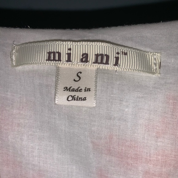 White and Red Floral Blouse/Tank - Picture 3 of 3